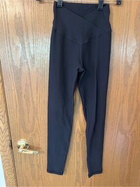OFFLINE by Aerie Real Me Waffle Leggings Black Size S/P